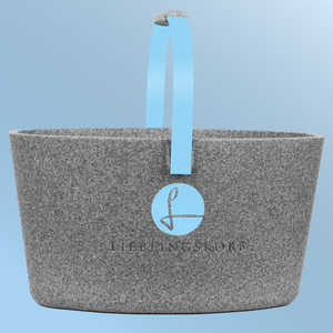 Basic silver grey Mykonos blau