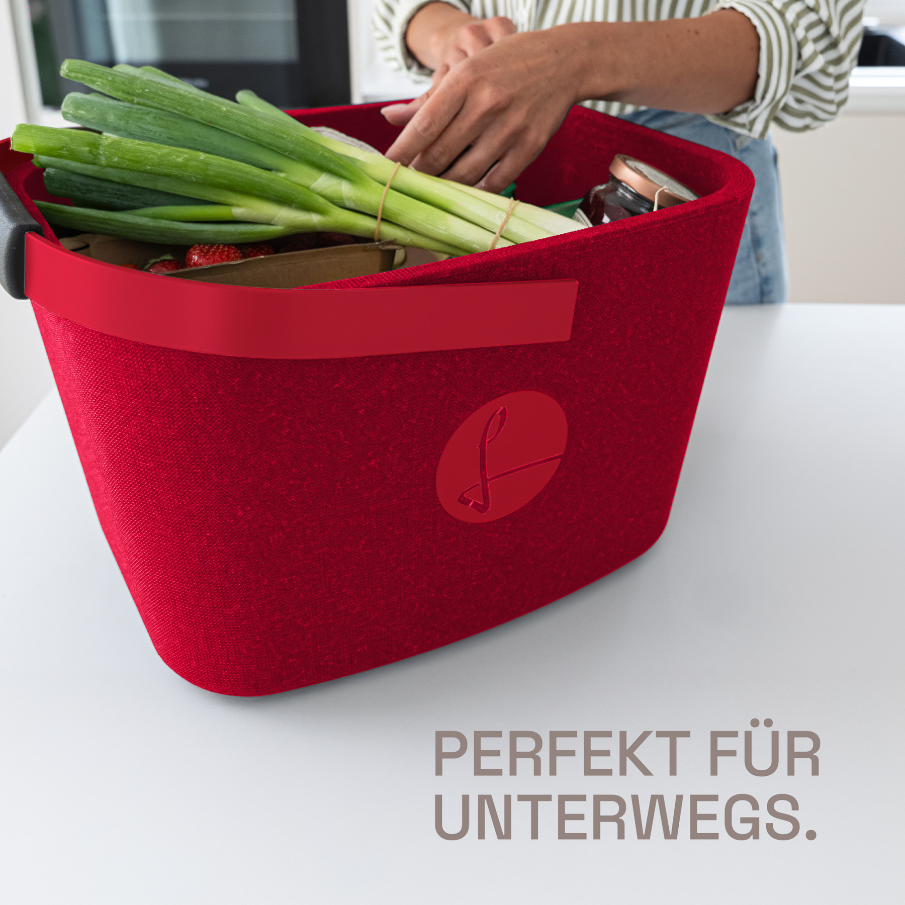 LIEBLINGSKORB Red Edge weinrot