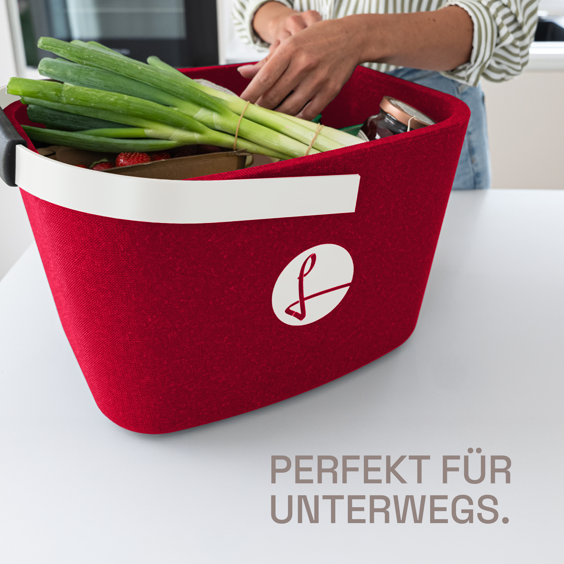 LIEBLINGSKORB Red Edge reinweiß