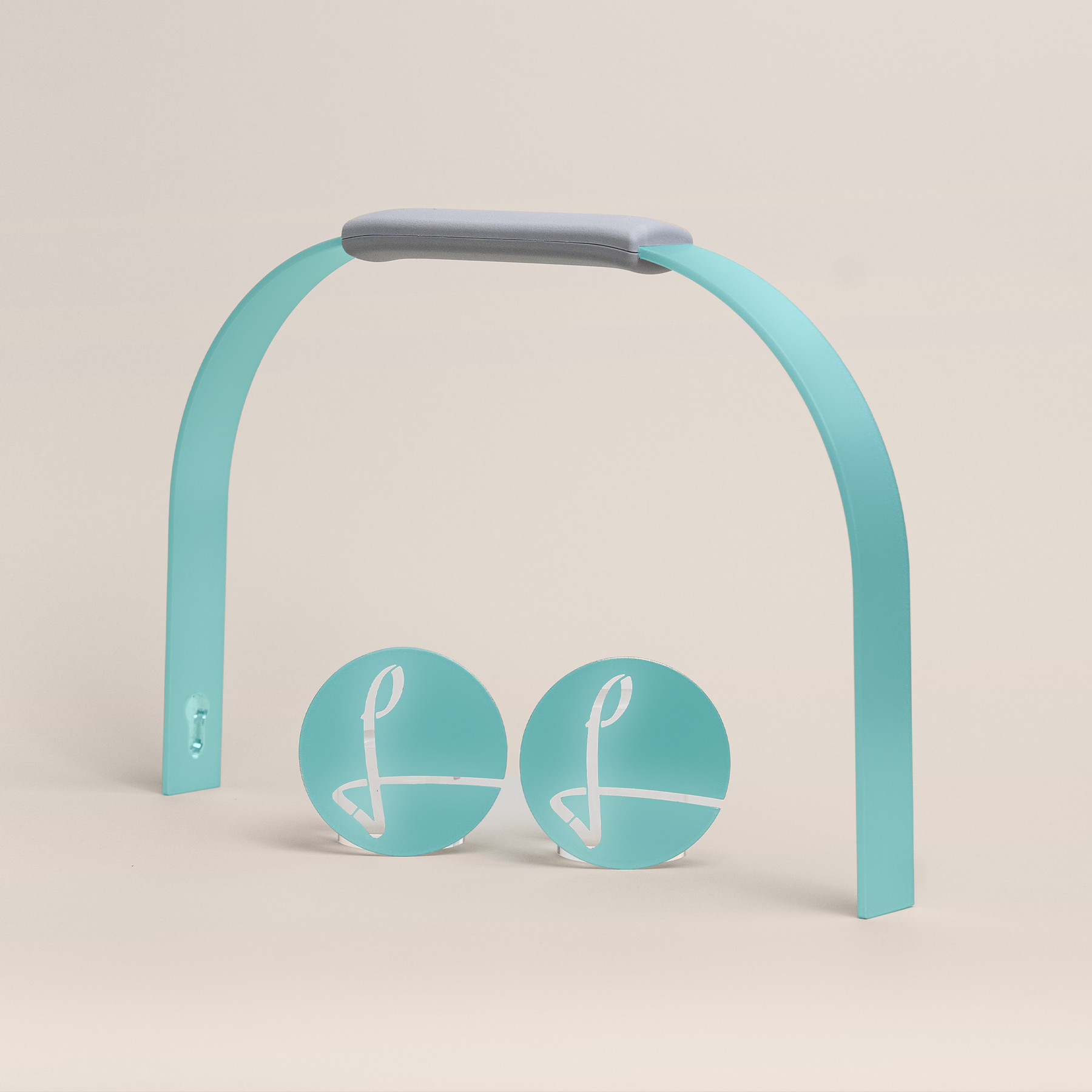 LIEBLINGSKORB Bügelset silver türkis