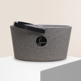 LIEBLINGSKORB Basic silver grey tiefschwarz