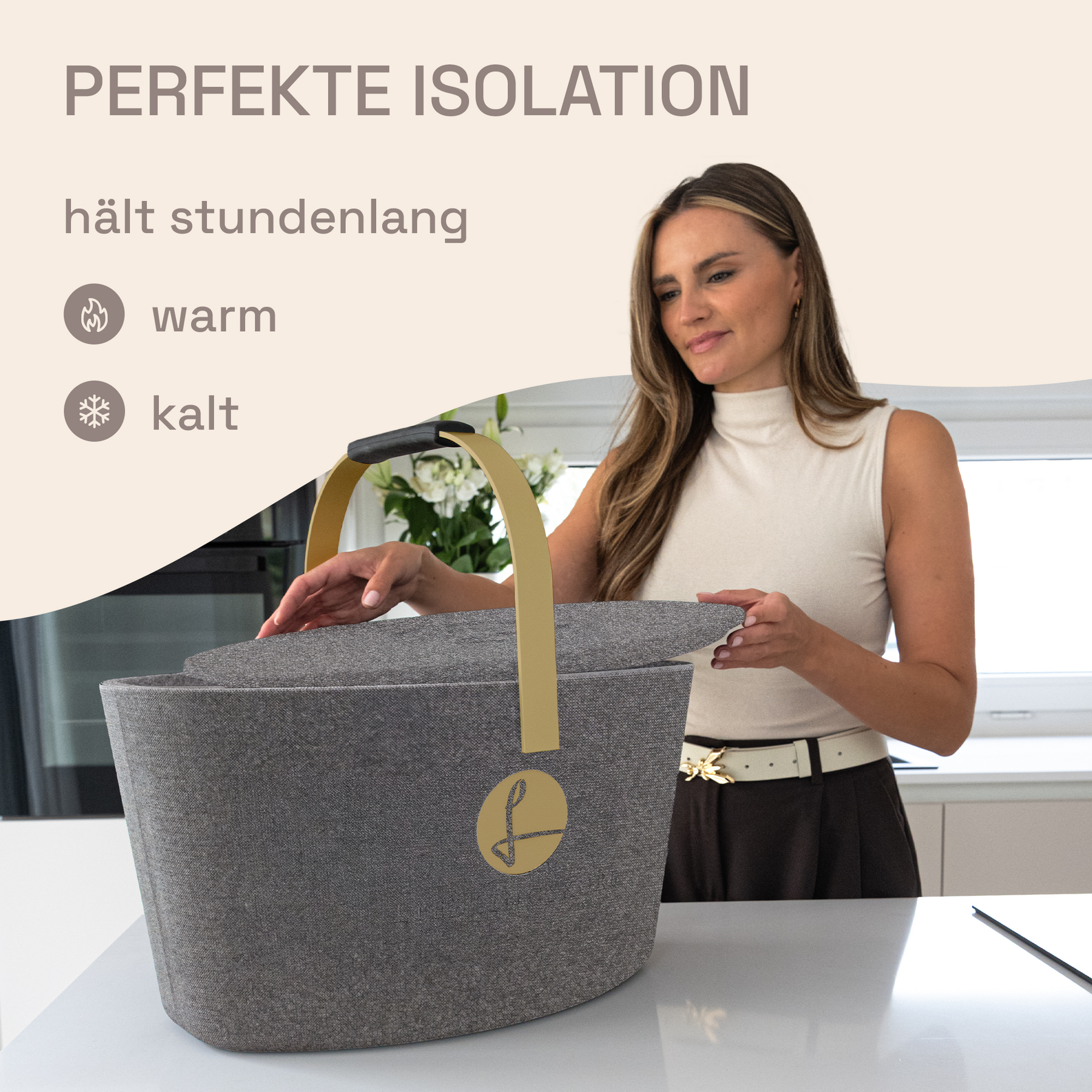 LIEBLINGSKORB Basic silver grey gold