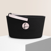 LIEBLINGSKORB Basic deep black pastellrosa