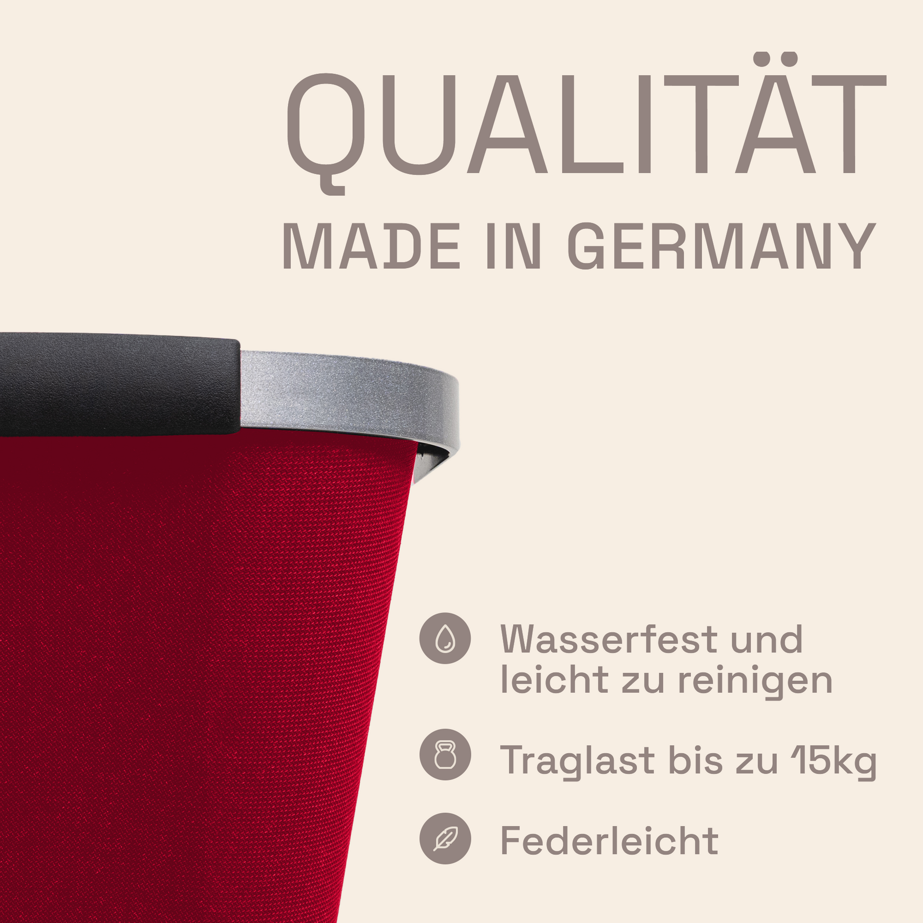 LIEBLINGSKORB Red Original silber