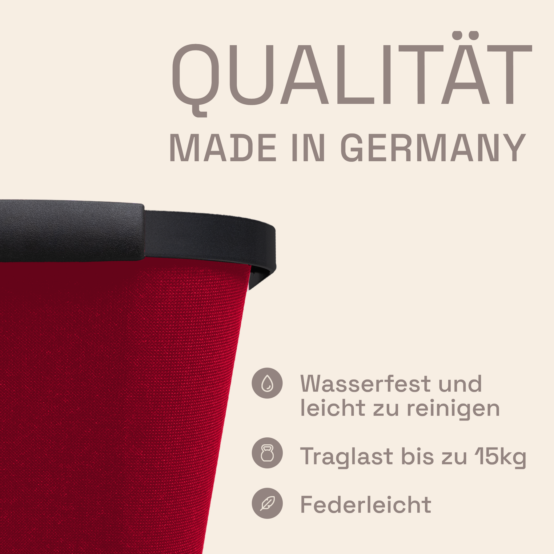 LIEBLINGSKORB Red Original tiefschwarz