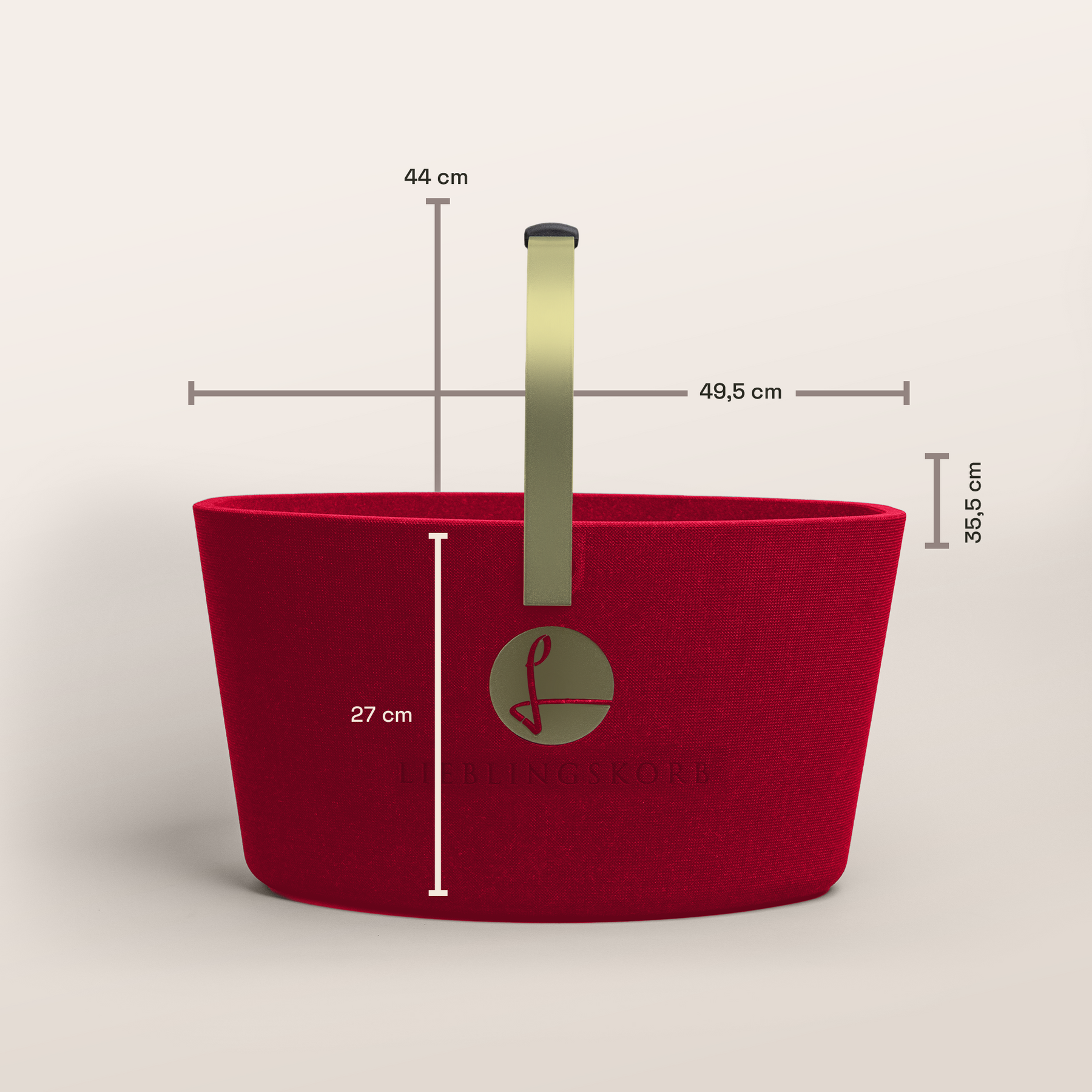 LIEBLINGSKORB Red Original oliv