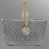 Lieblingskorb in Champagner Grey, dezente Eleganz für jeden Anlass