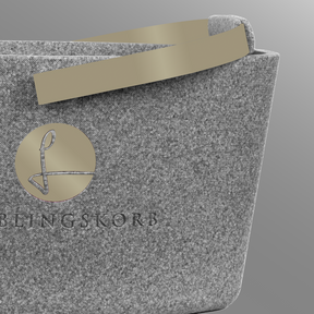 Lieblingskorb in Champagner Grey, dezente Eleganz für jeden Anlass