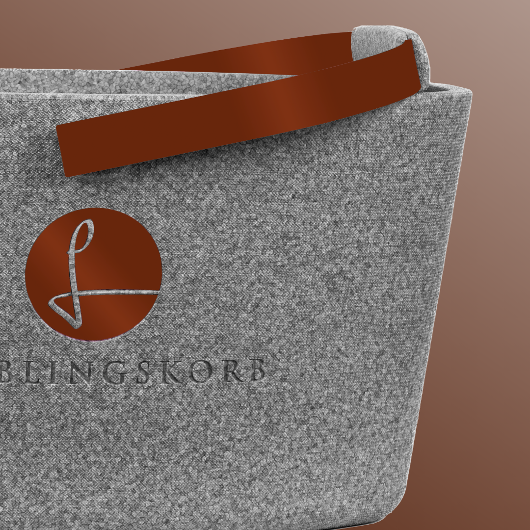 Lieblingskorb in Kupfer Grey, edle Farbe für stilvolle Organisation