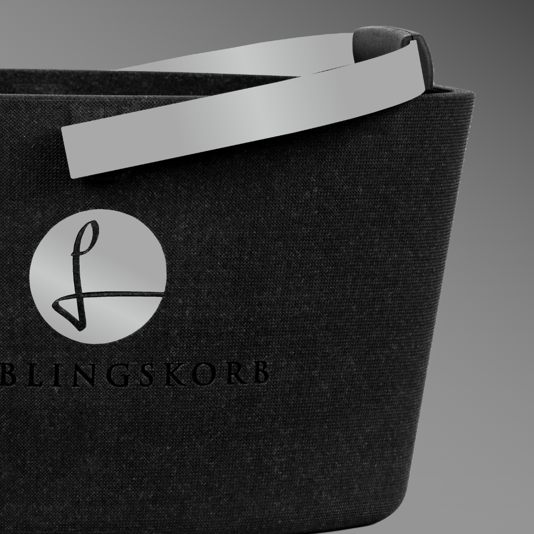 Lieblingskorb in edlem Silber Grey– stilvoll und zeitlos