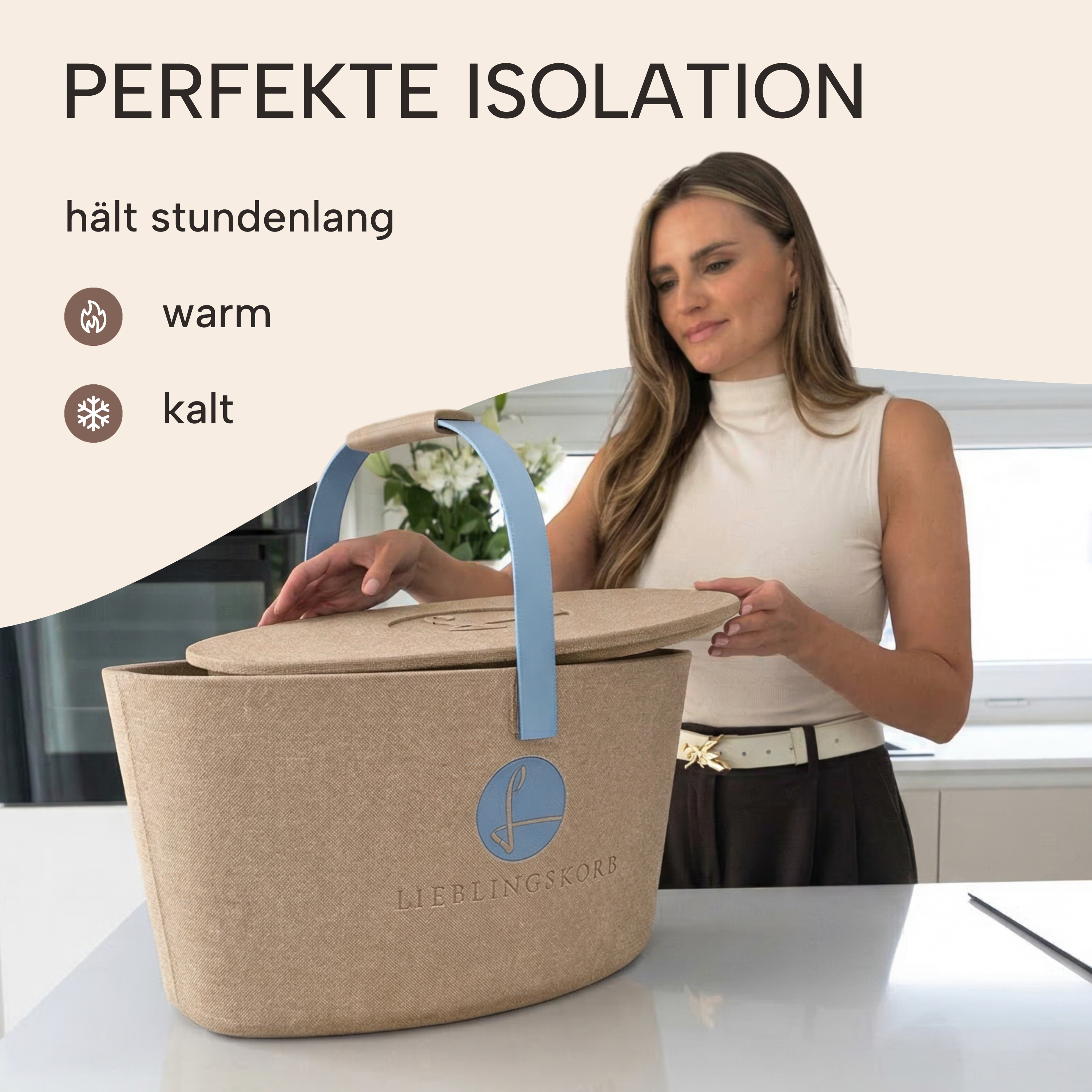 Original Champagner nordic blue