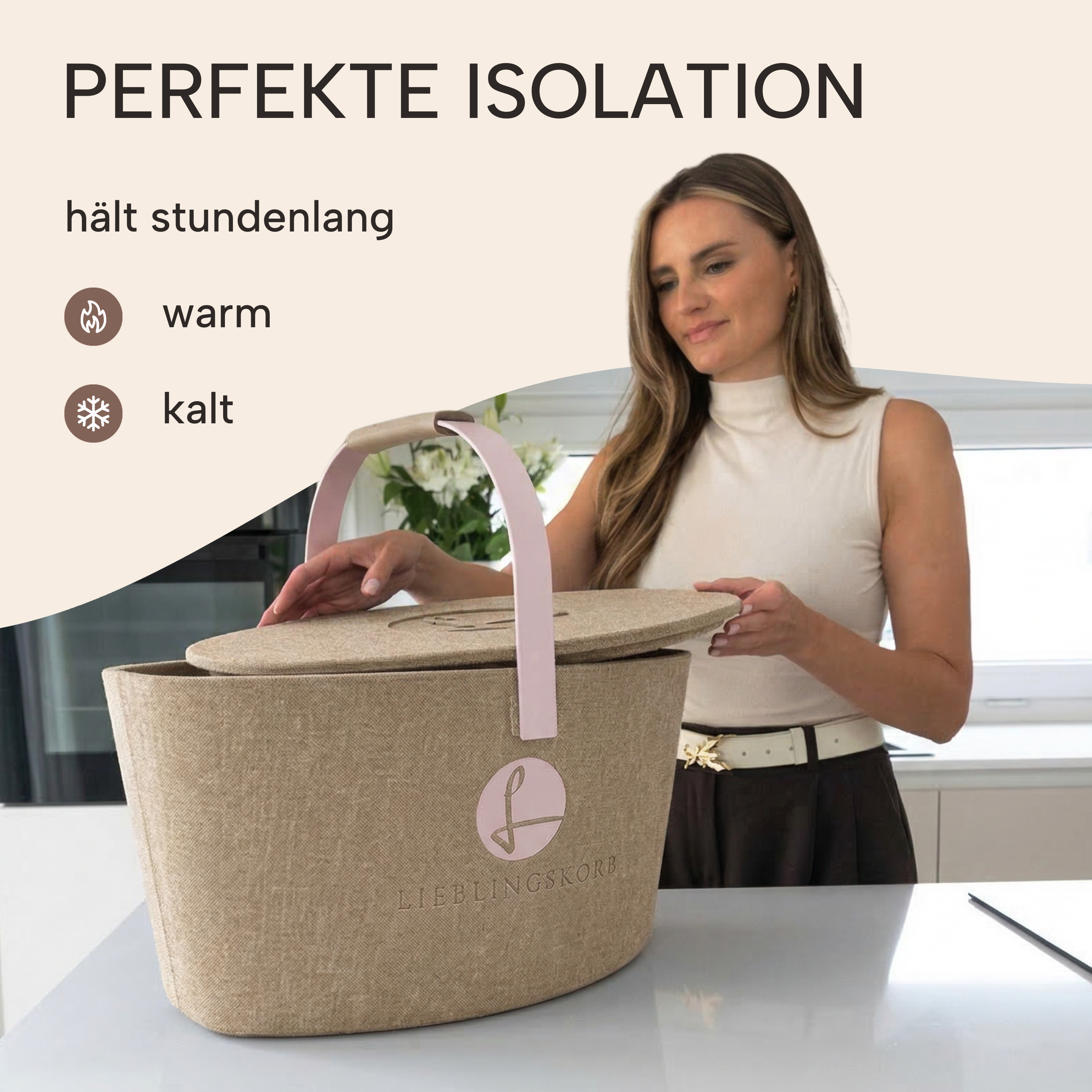 Original Champagner pastellrosa