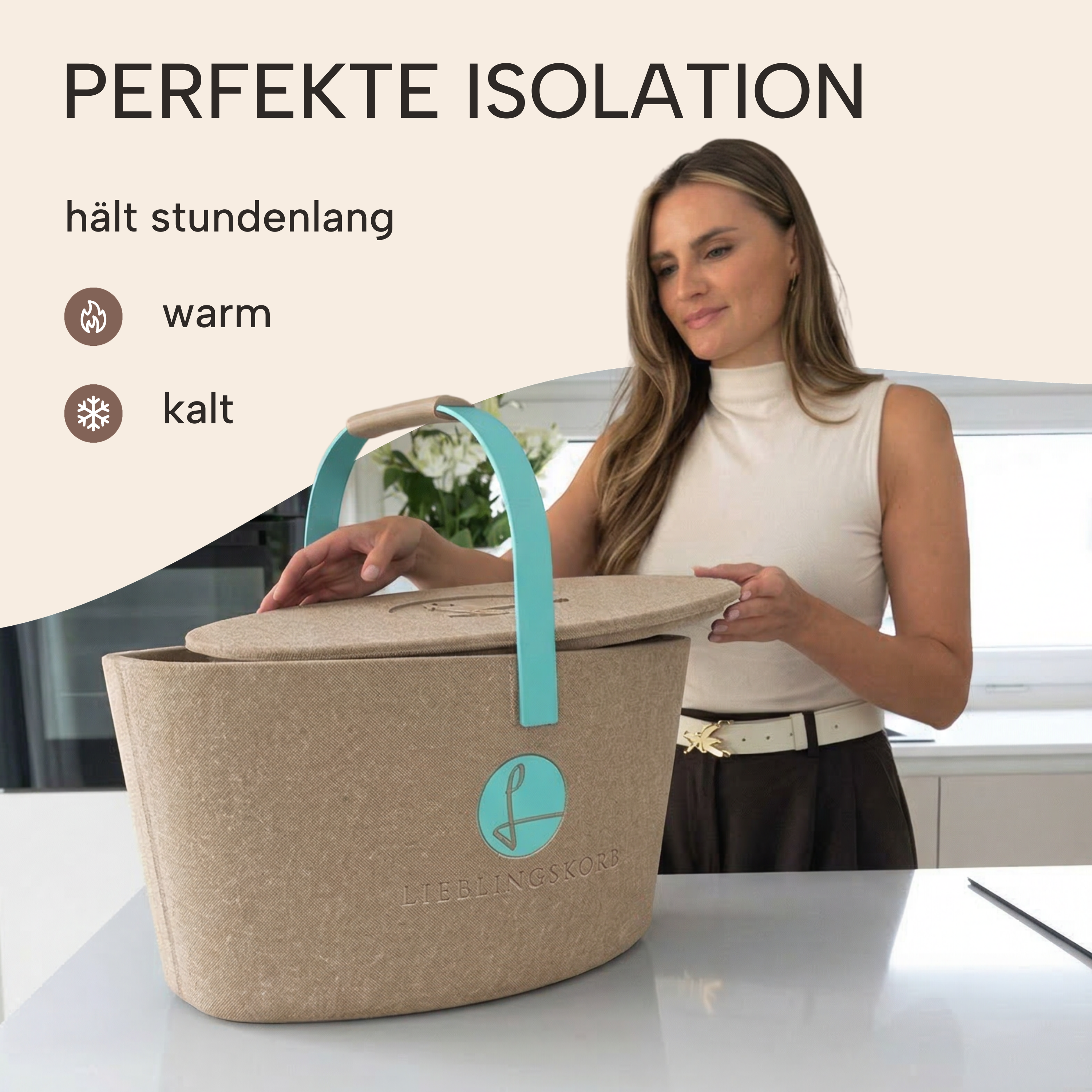 Original Champagner türkis