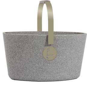 LIEBLINGSKORB Basic silver grey champagner