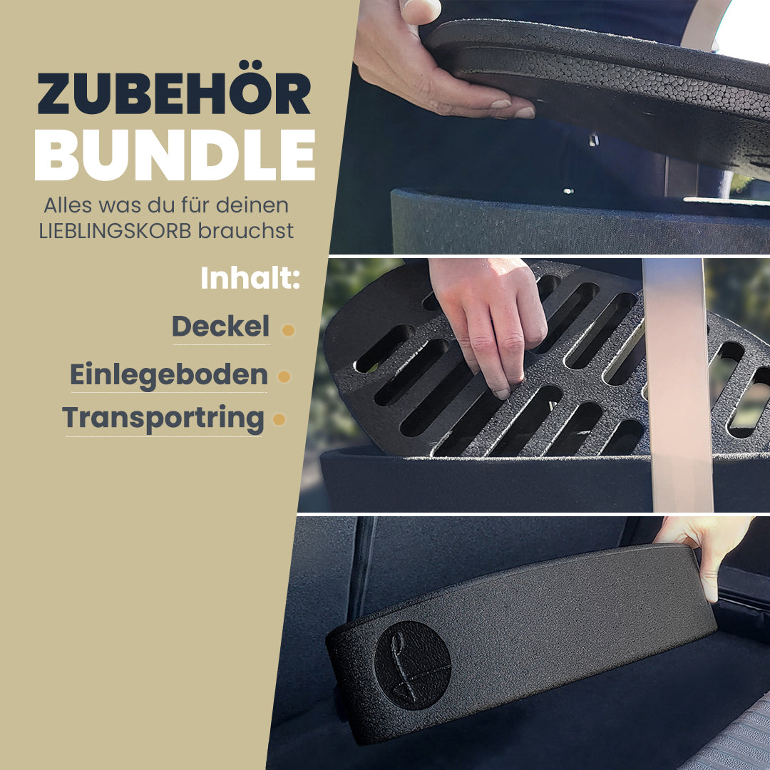 LIEBLINGSKORB Zubehör Bundle deep black