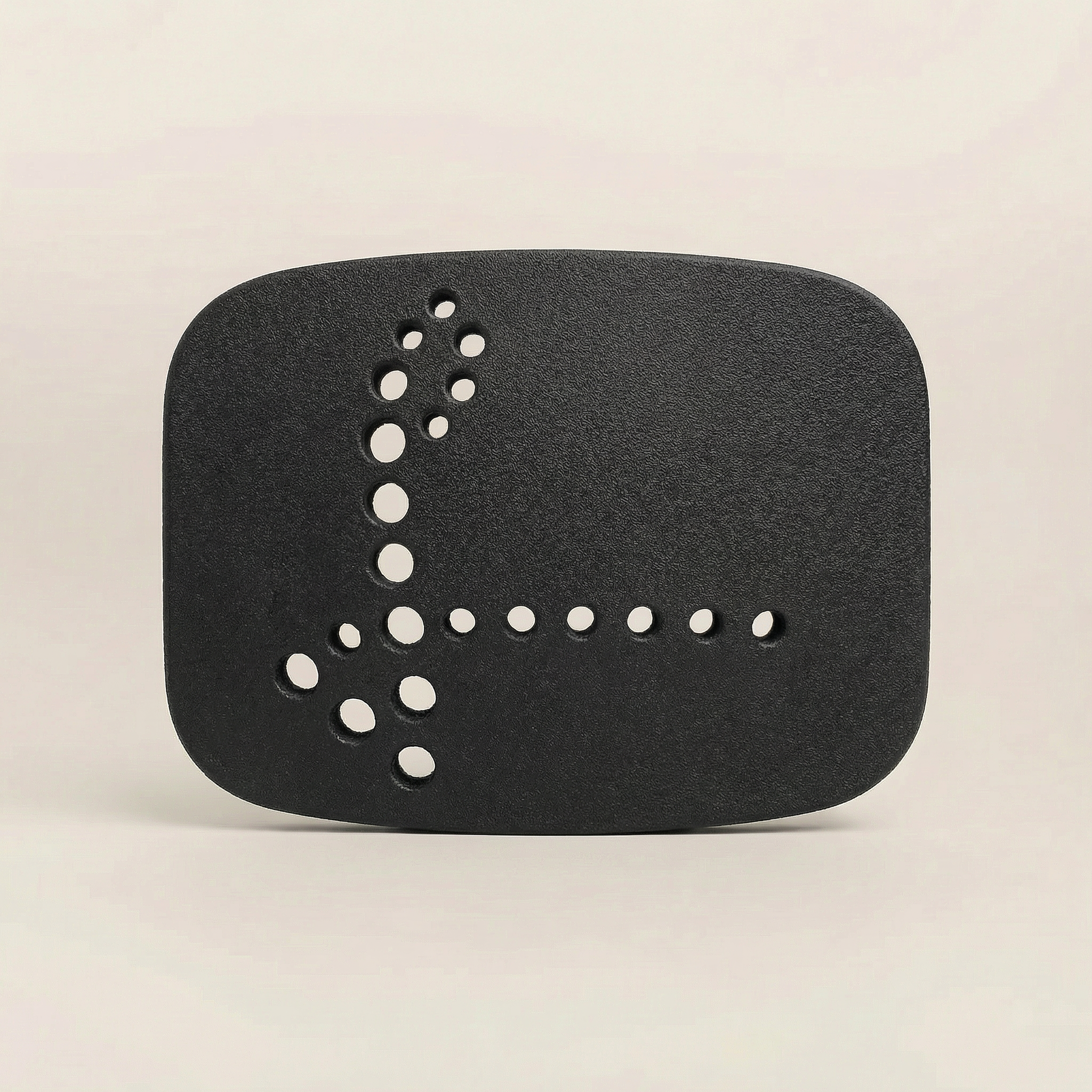 Edge Einlegeboden deep black