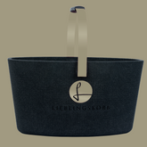 LIEBLINGSKORB Basic deep black champagner