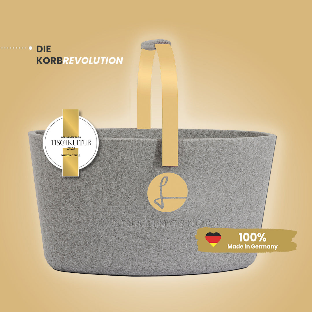 LIEBLINGSKORB Basic silver grey gold