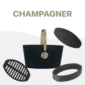 AYN DB champagner - inkl. Zubehör Deckel, Einlegeboden und Transportring