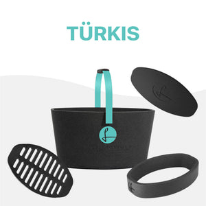 AYN DB türkis - inkl. Zubehör Deckel, Einlegeboden und Transportring