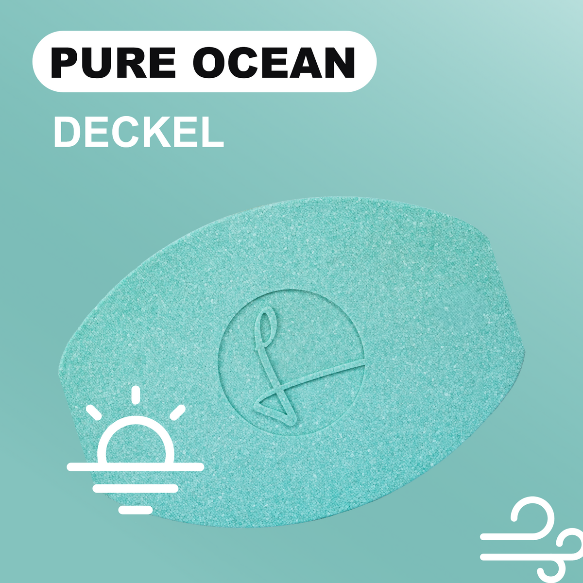 LIEBLINGSKORB Deckel ocean