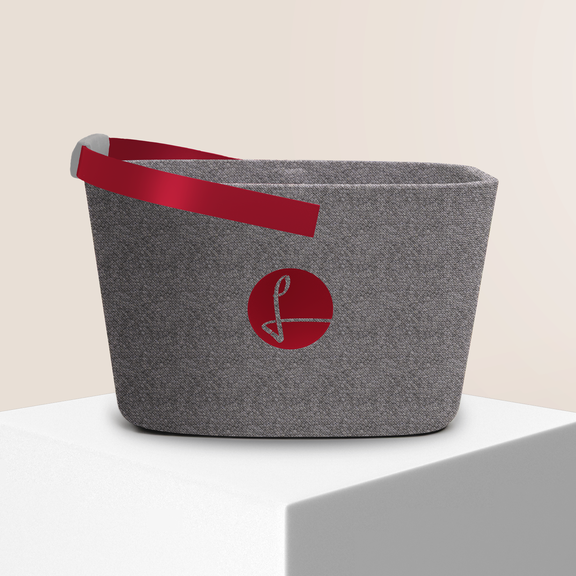 LIEBLINGSKORB® Grey Edge weinrot