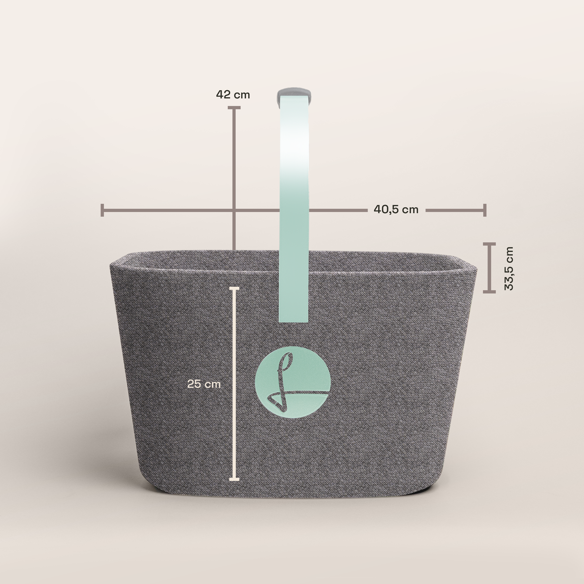 LIEBLINGSKORB® Grey Edge pastell malve