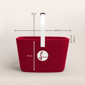 LIEBLINGSKORB Red Edge reinweiß
