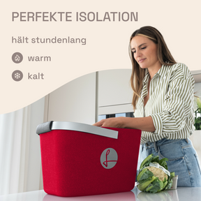 LIEBLINGSKORB Red Edge silber