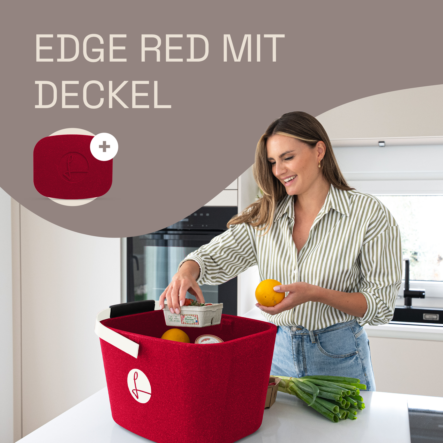 LIEBLINGSKORB Red Edge reinweiß