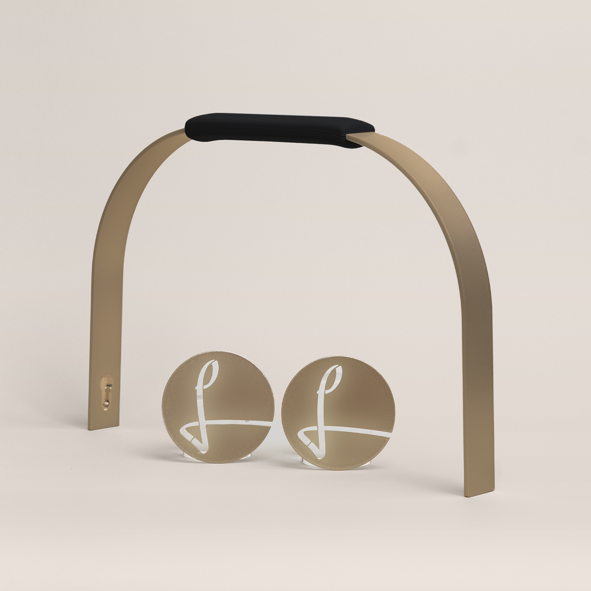 LIEBLINGSKORB® Bügelset deep black champagner