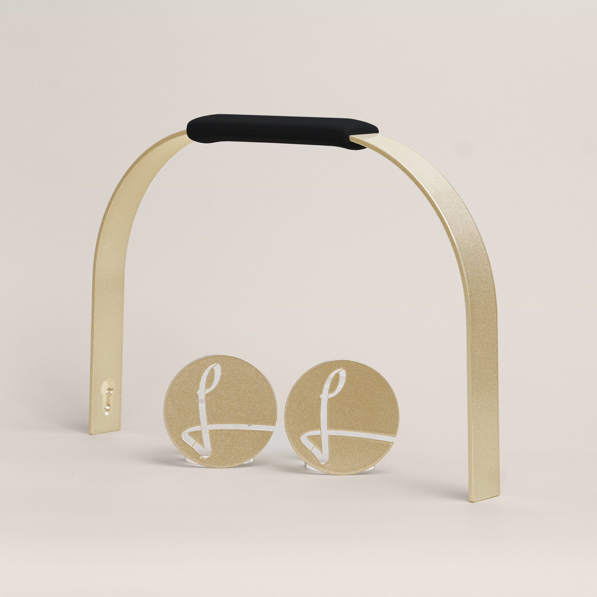 LIEBLINGSKORB® Bügelset deep black gold