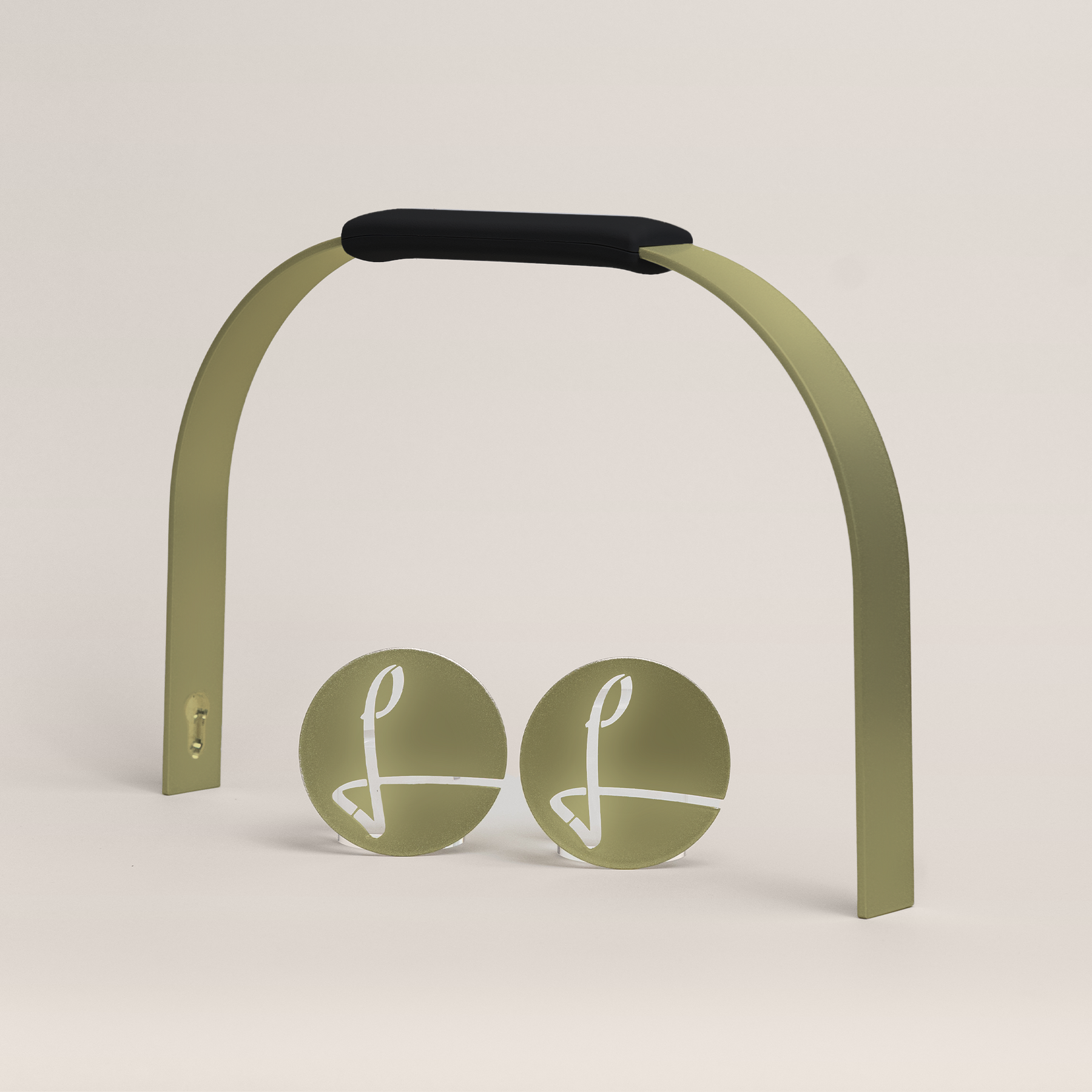 LIEBLINGSKORB Bügelset deep black oliv