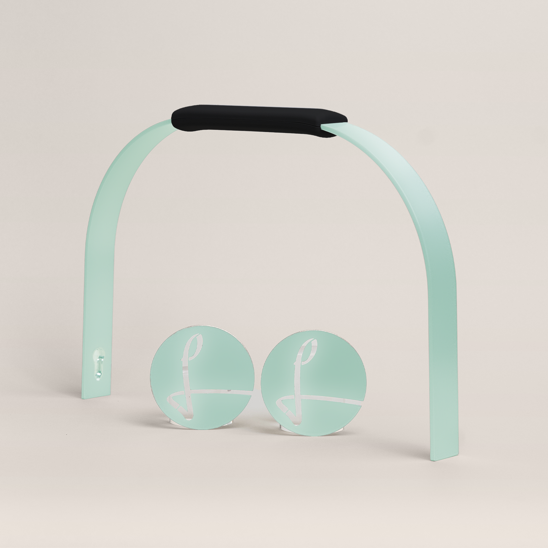 LIEBLINGSKORB Bügelset deep black pastellmalve