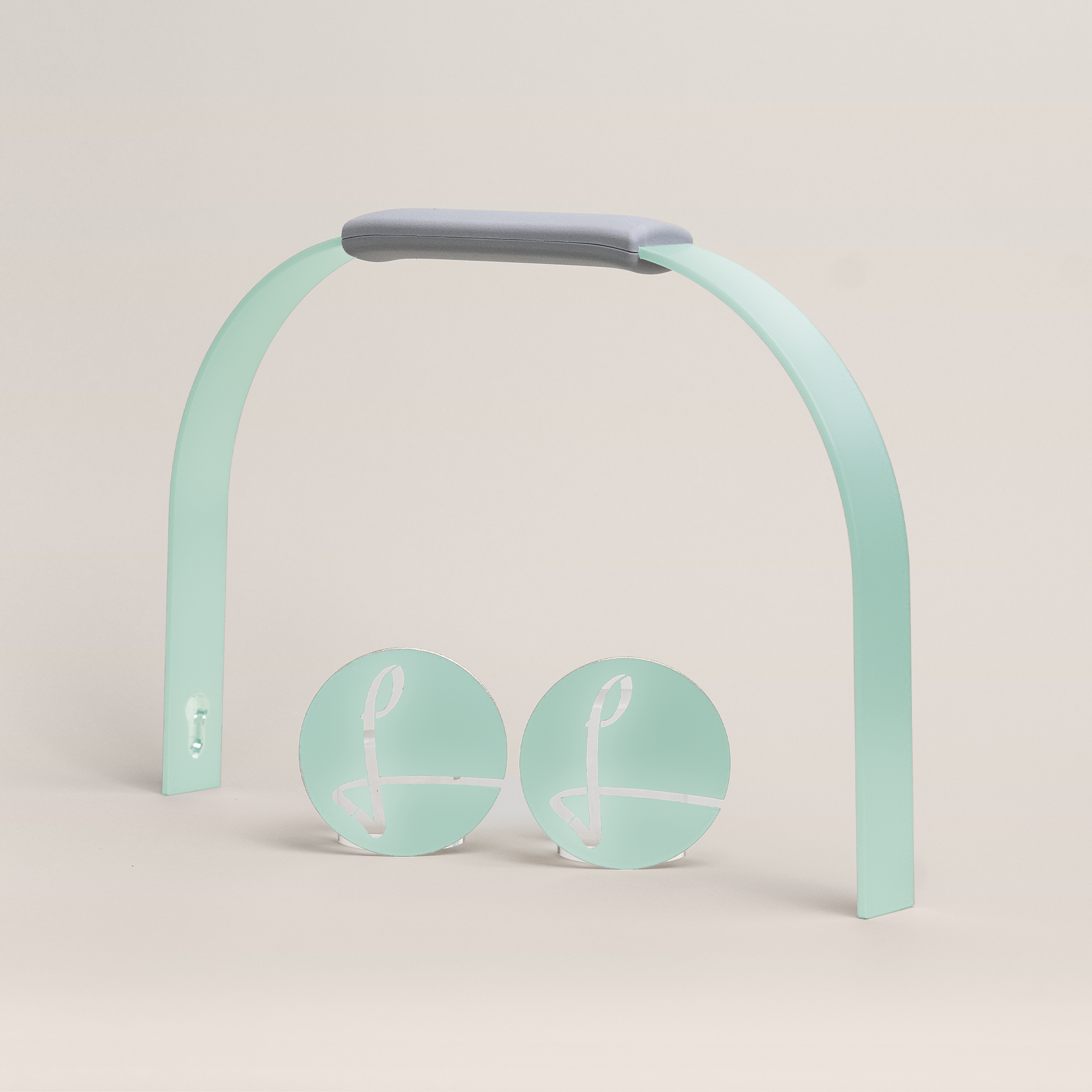 LIEBLINGSKORB® Bügelset silver grey pastellmalve