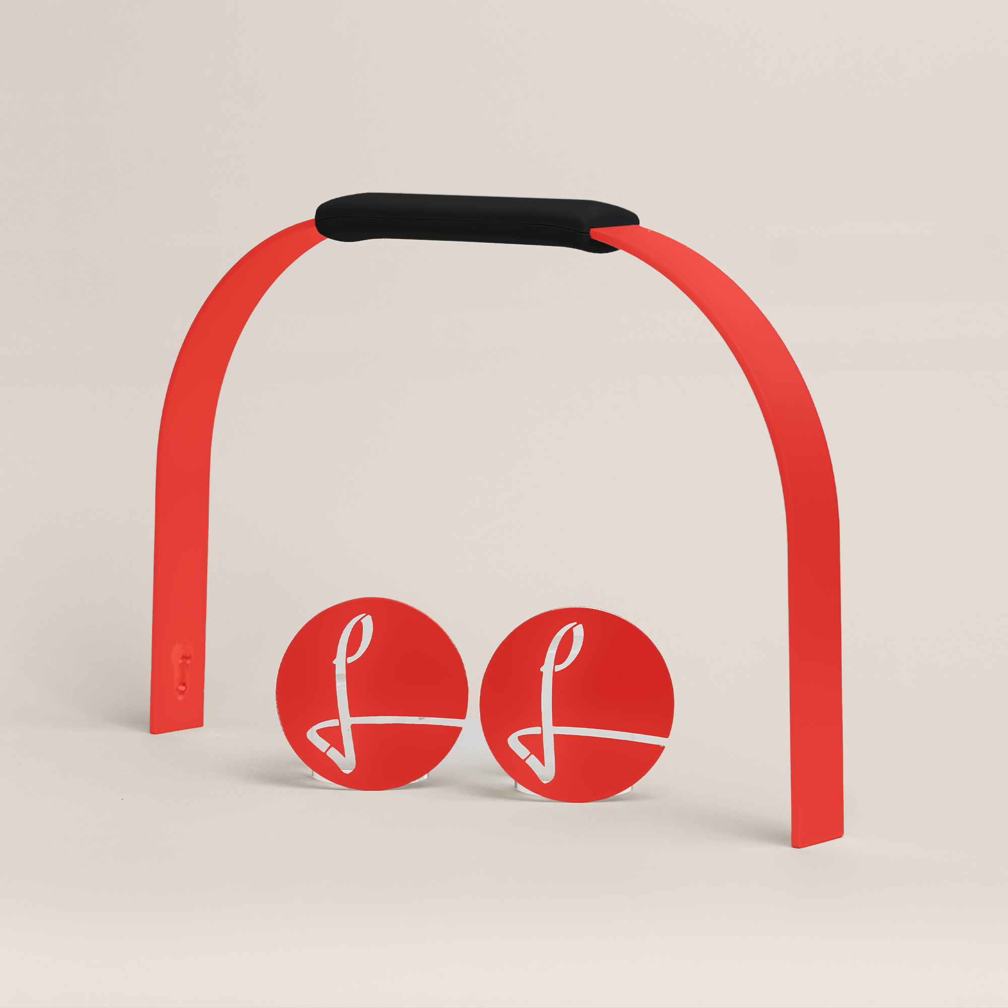 LIEBLINGSKORB® Bügelset deep black strawberry red