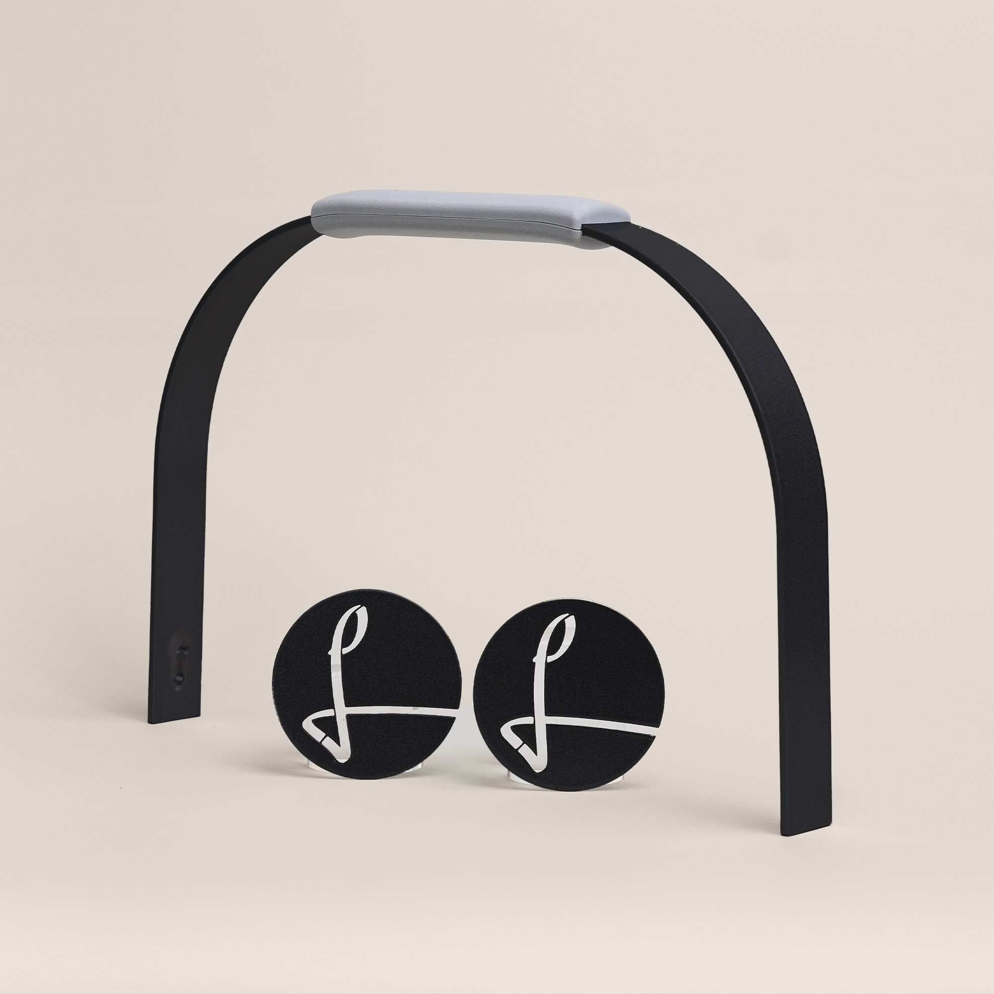 LIEBLINGSKORB® Bügelset silver tiefschwarz