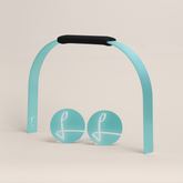 LIEBLINGSKORB Bügelset deep black türkis