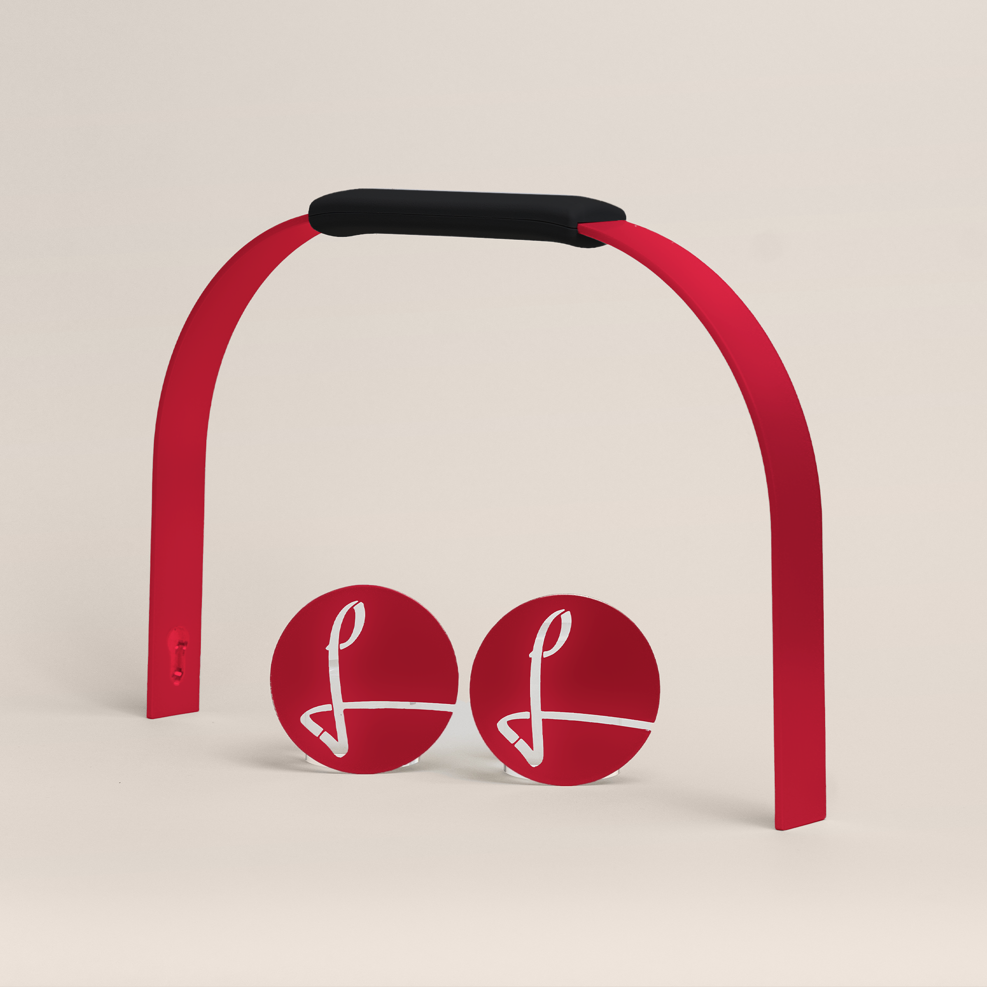 LIEBLINGSKORB® Bügelset deep black weinrot