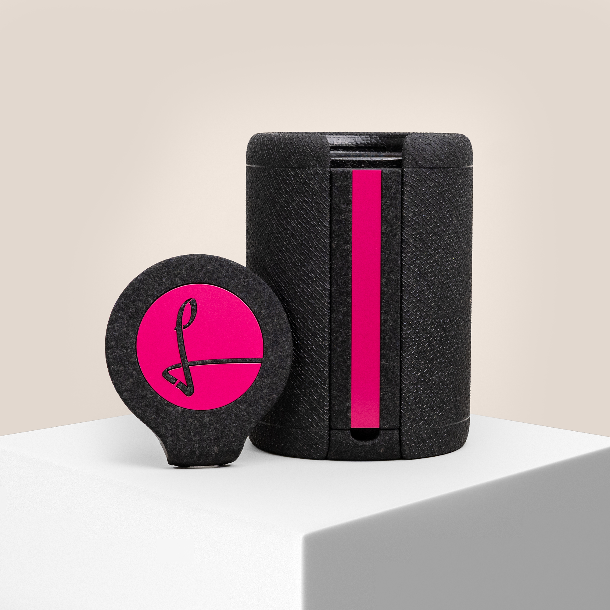 ICY Box deep black magenta