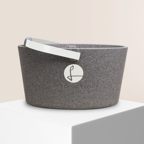 LIEBLINGSKORB Basic silver grey reinweiß