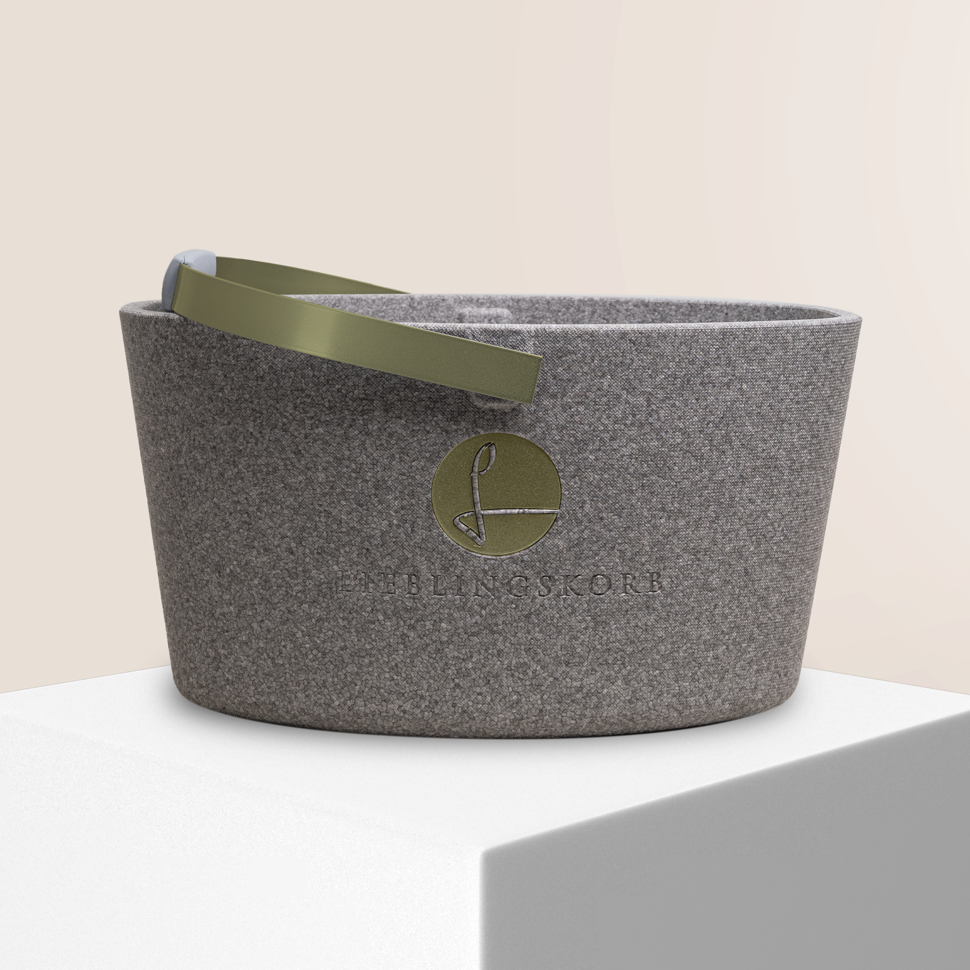 LIEBLINGSKORB® Basic silver grey oliv