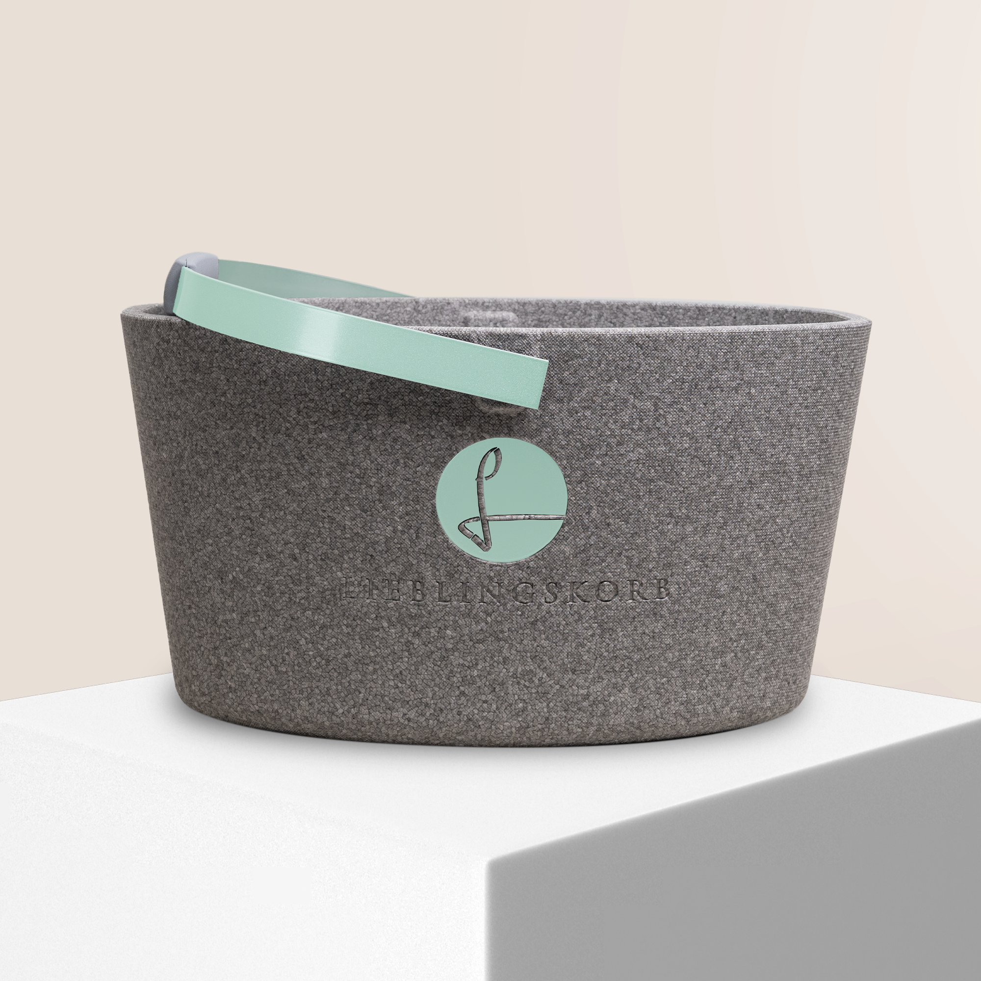 LIEBLINGSKORB® Basic silver grey malve