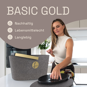 LIEBLINGSKORB Basic silver grey gold