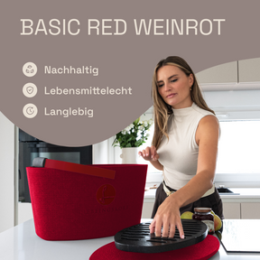LIEBLINGSKORB Red Original weinrot
