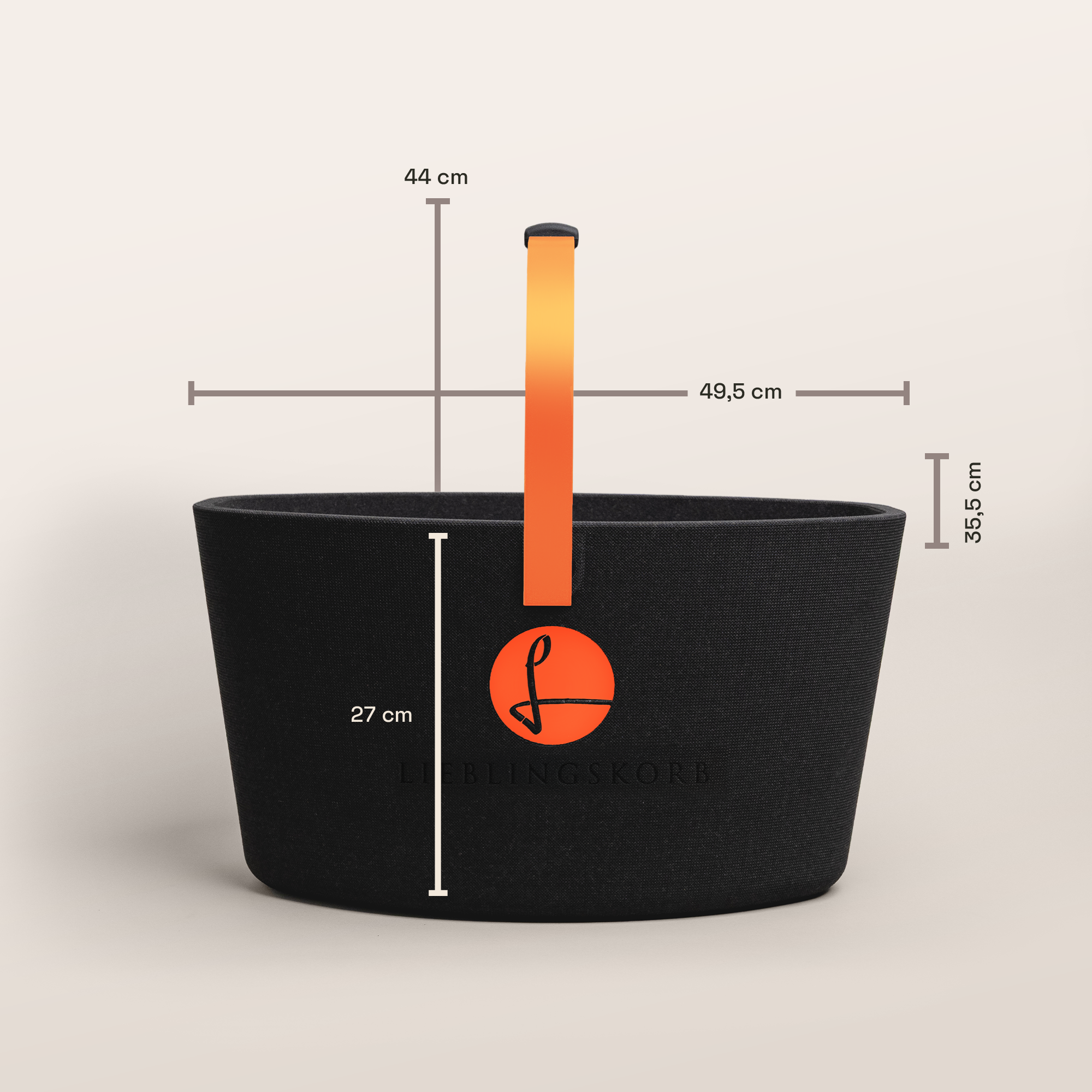 Original black lachsorange