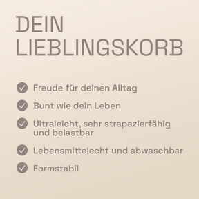 LIEBLINGSKORB Red Original silber