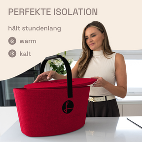 LIEBLINGSKORB Red Original tiefschwarz