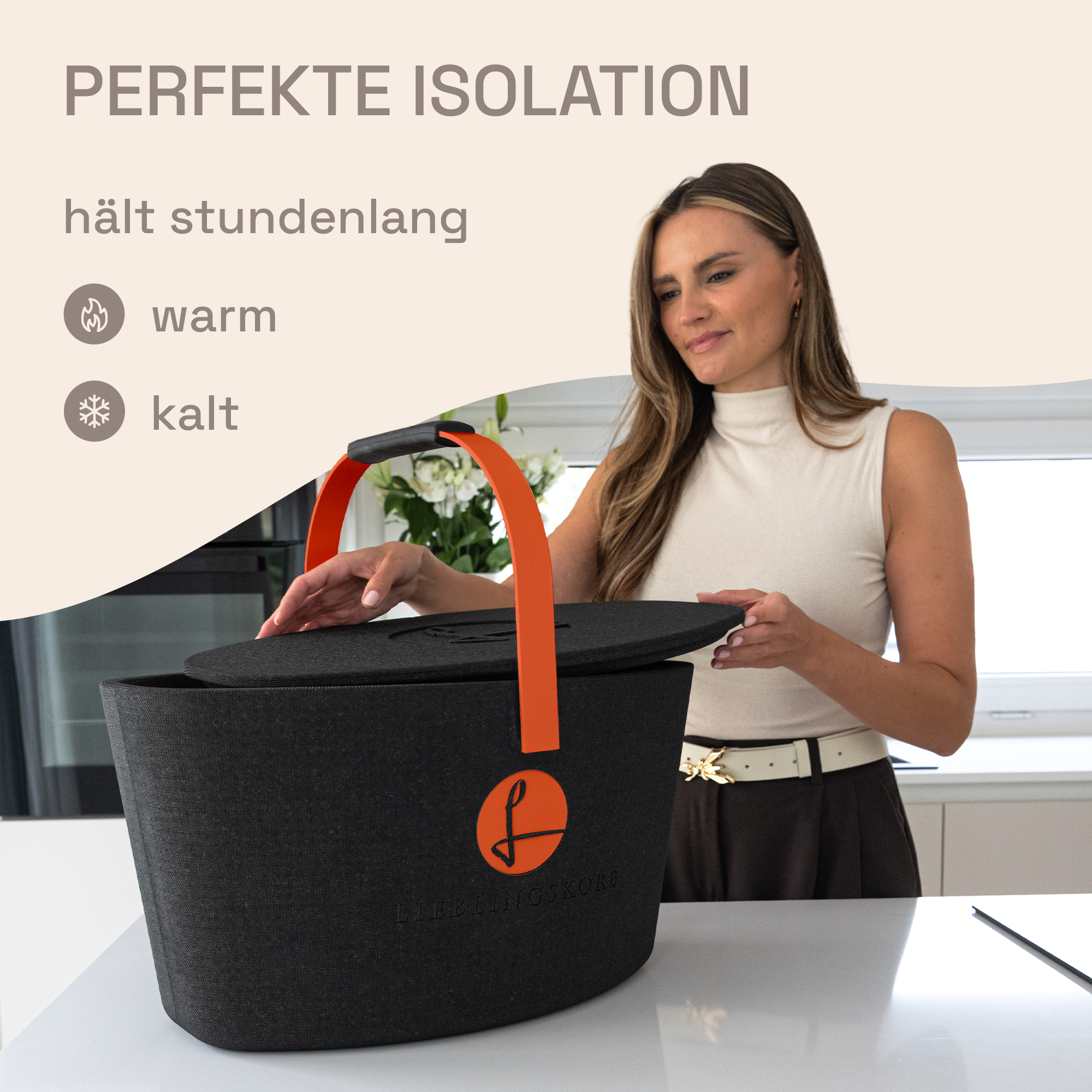 Original black lachsorange