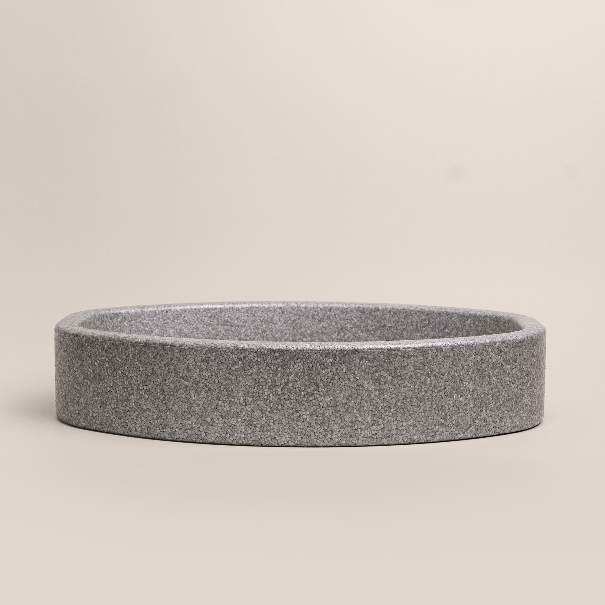 Original LIEBLINGSKORB® oval Transportring silver grey